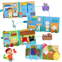 Thumbnail for Life Skills Book – Jouer et apprendre – Cahier d'activités pour les tout-petits