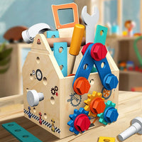 Thumbnail for Busy Box™ - Découvrir et apprendre - Boîte d'activités en bois