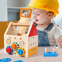Thumbnail for Busy Box™ - Découvrir et apprendre - Boîte d'activités en bois