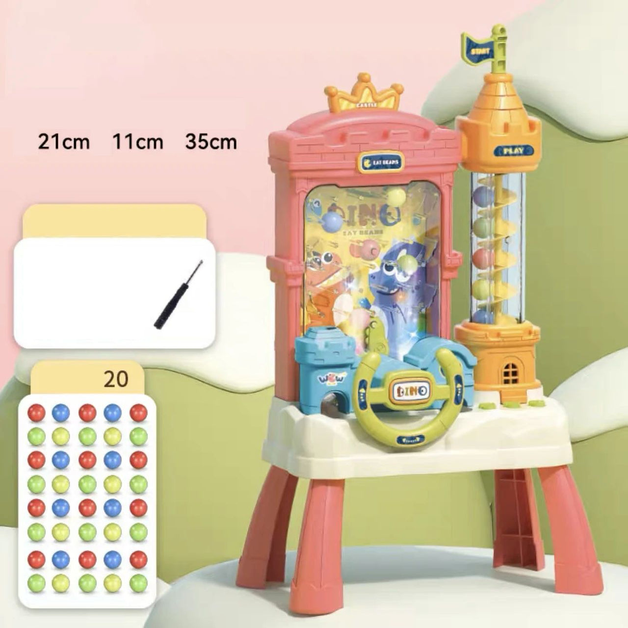 Mini Claw Machine – Gribouillez et gagnez – Machine à jouets