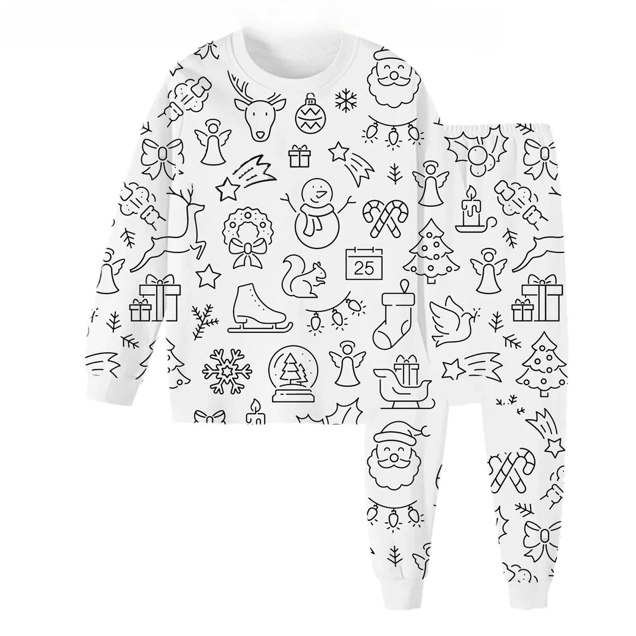 DIY Pajama Set™ – Couleur et rêve – Colours Pyjama pour enfants