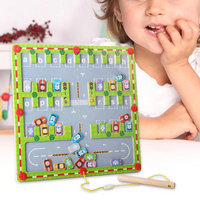Thumbnail for AlfaKids – Apprendre et découvrir – Tableau de jeu magnétique avec alphabet