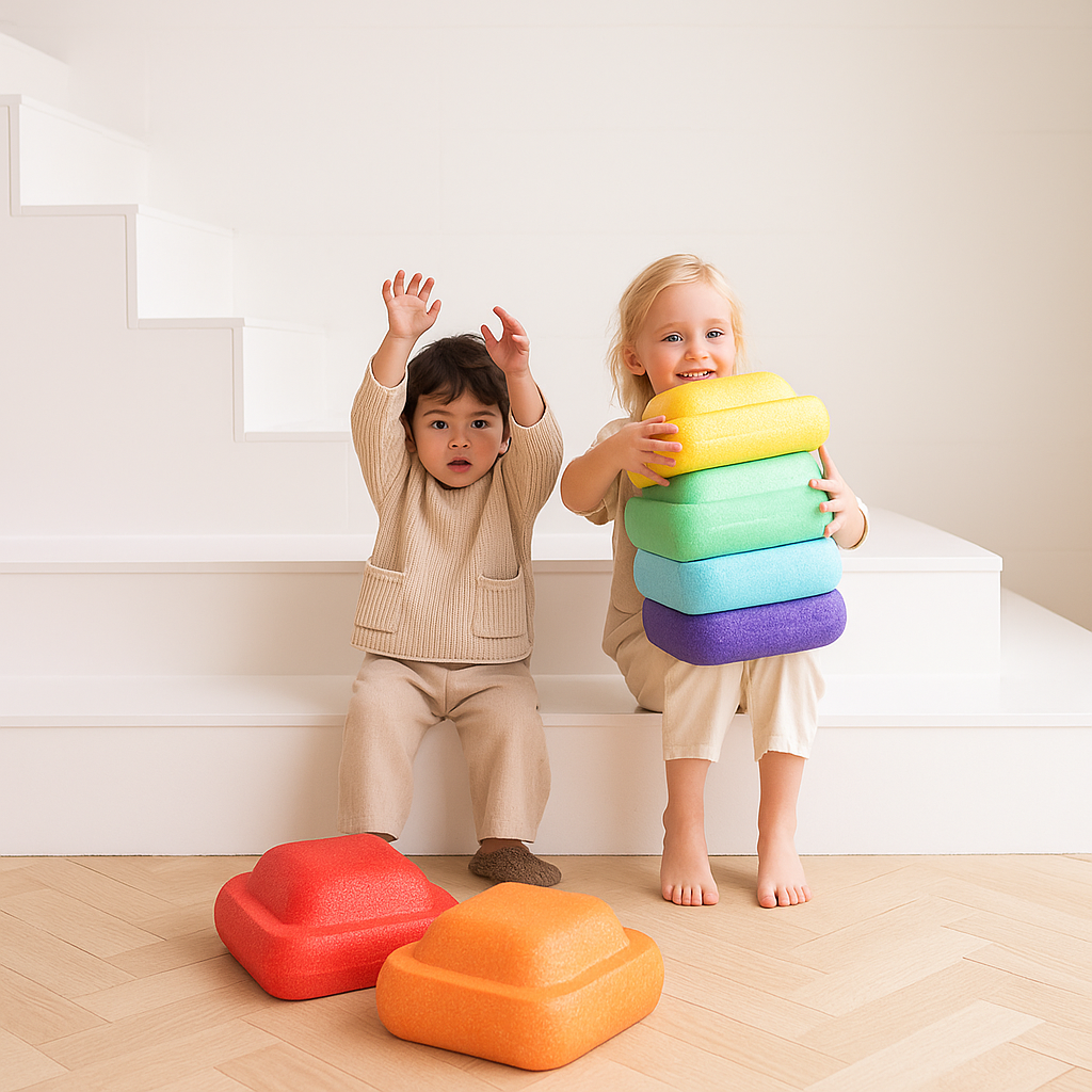 Stepping Stones™ - Amusement et Développement Moteur - Pierres empilables