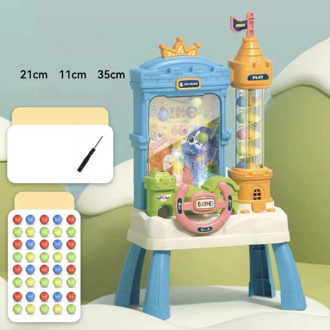 Mini Claw Machine – Gribouillez et gagnez – Machine à jouets