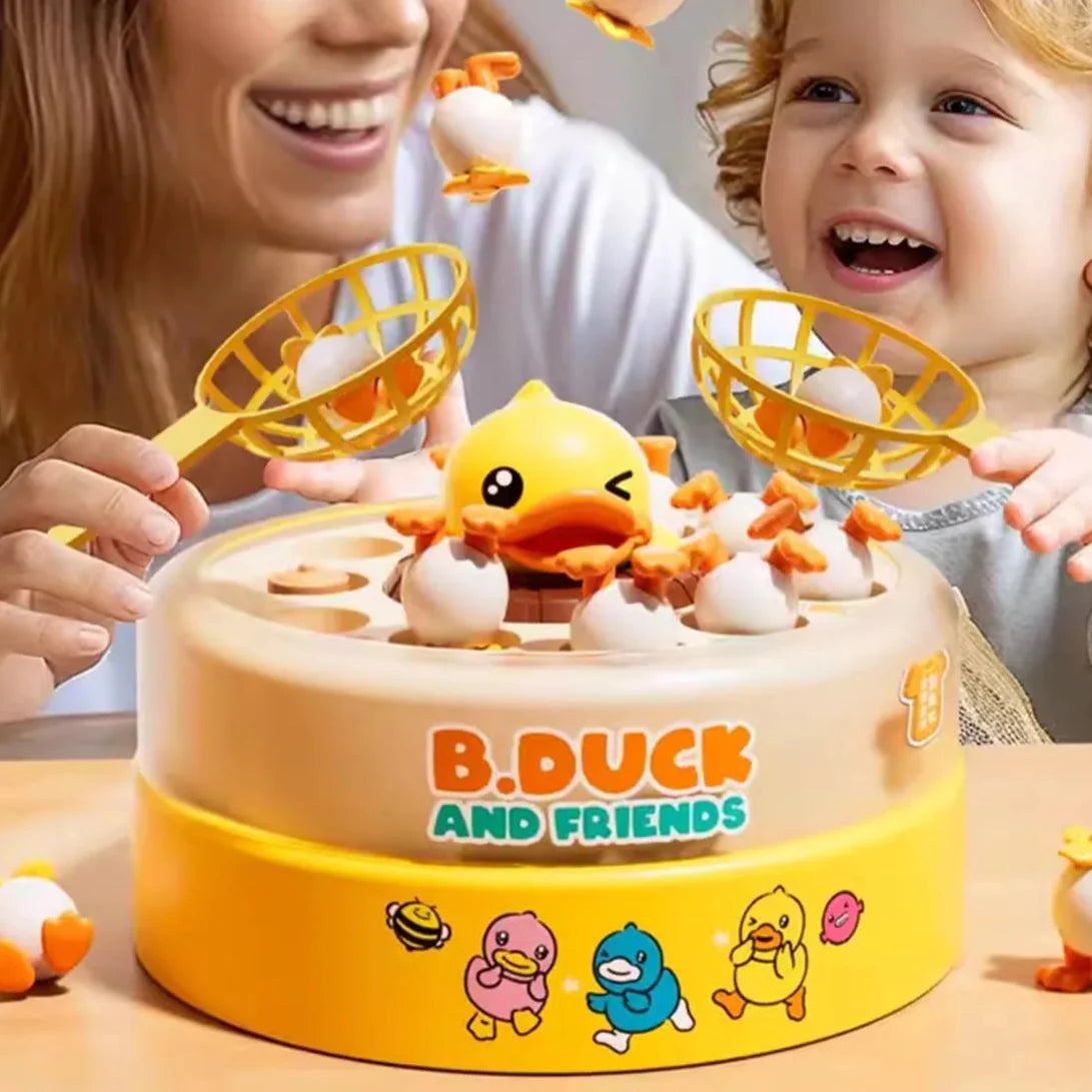 JumpyDuck – Actif et amusant – Jeu de société « Attraper les canards »