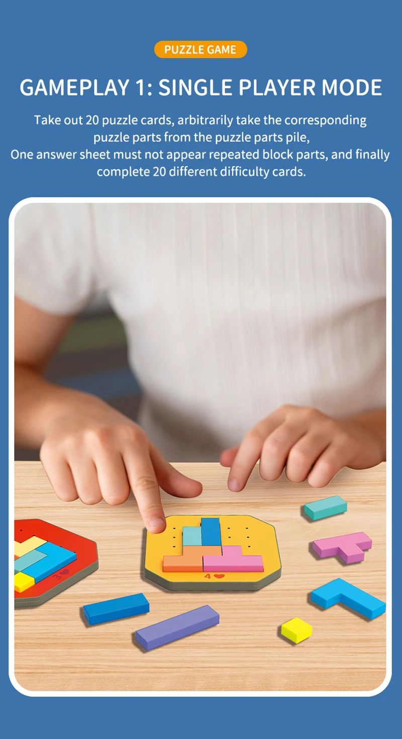 Logic Blocks™ – Couleur et créativité – Puzzles géométriques
