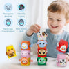 StackAnimals – Amusant et éducatif – Set de jeu empilable Animaux
