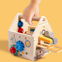 Thumbnail for Busy Box™ - Découvrir et apprendre - Boîte d'activités en bois