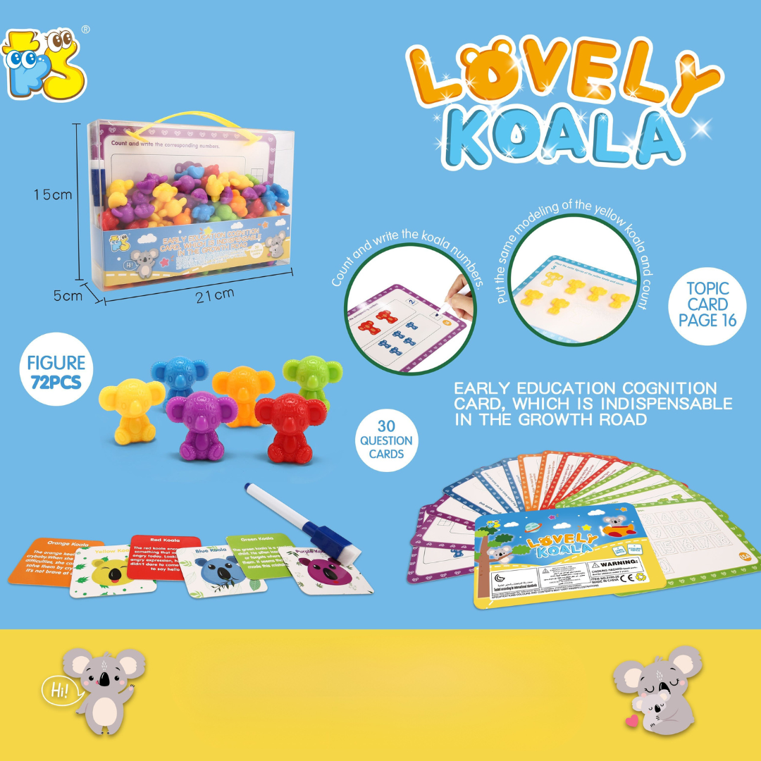Rainbow Teddy Bears Toys™ - Éducatif et créatif - Oursons à compter arc-en-ciel
