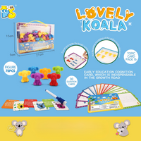 Thumbnail for Rainbow Teddy Bears Toys™ - Éducatif et créatif - Oursons à compter arc-en-ciel