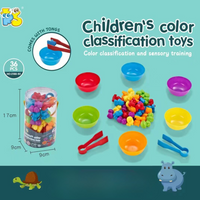 Thumbnail for Rainbow Teddy Bears Toys™ - Éducatif et créatif - Oursons à compter arc-en-ciel