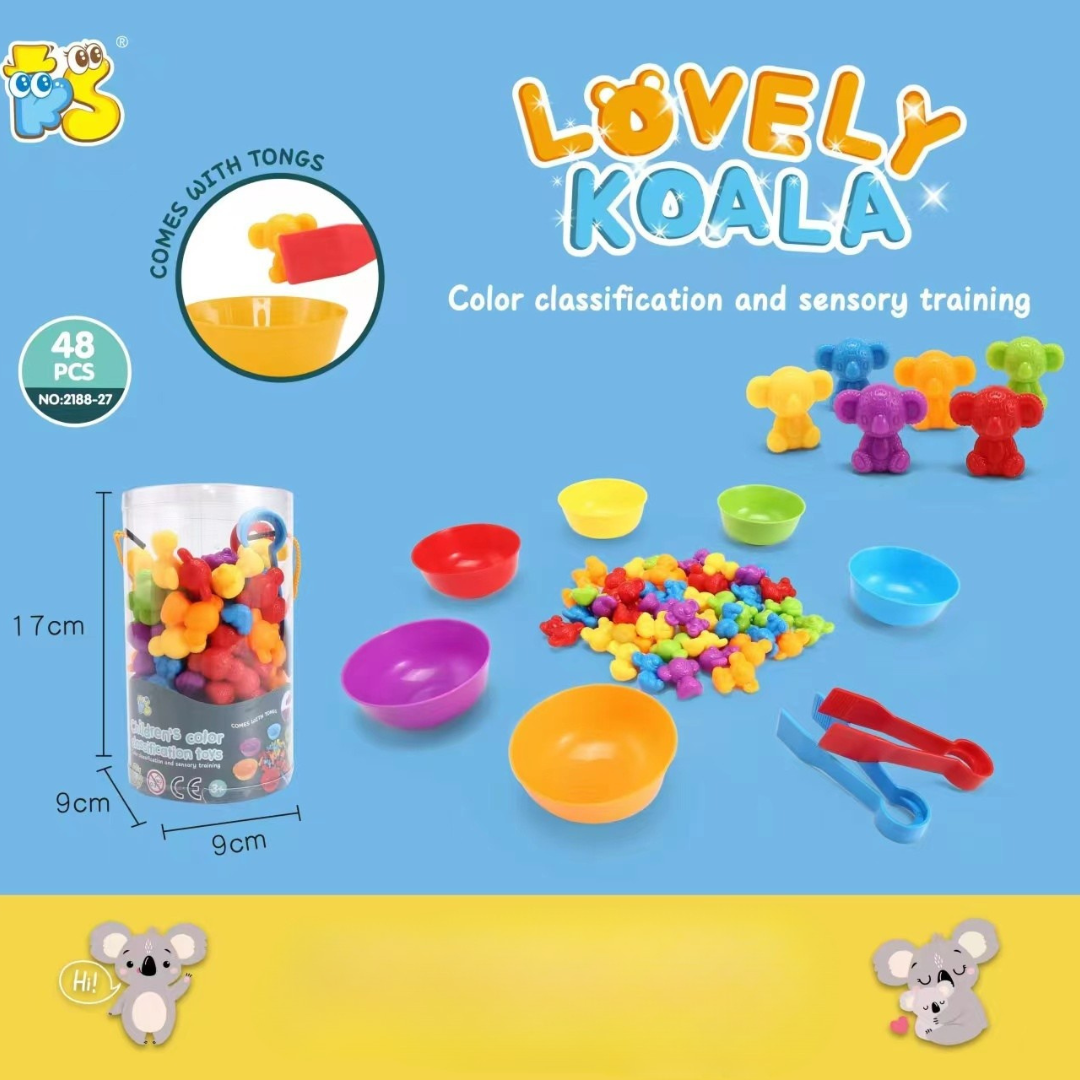 Rainbow Teddy Bears Toys™ - Éducatif et créatif - Oursons à compter arc-en-ciel