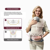Thumbnail for Snug Sling™ – Douceur et proximité – Porte-bébé et porte-enfant