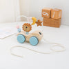 Bead Tracks™ – Train, voiture et motricité - Jeu de perles en bois et d'objets à traîner