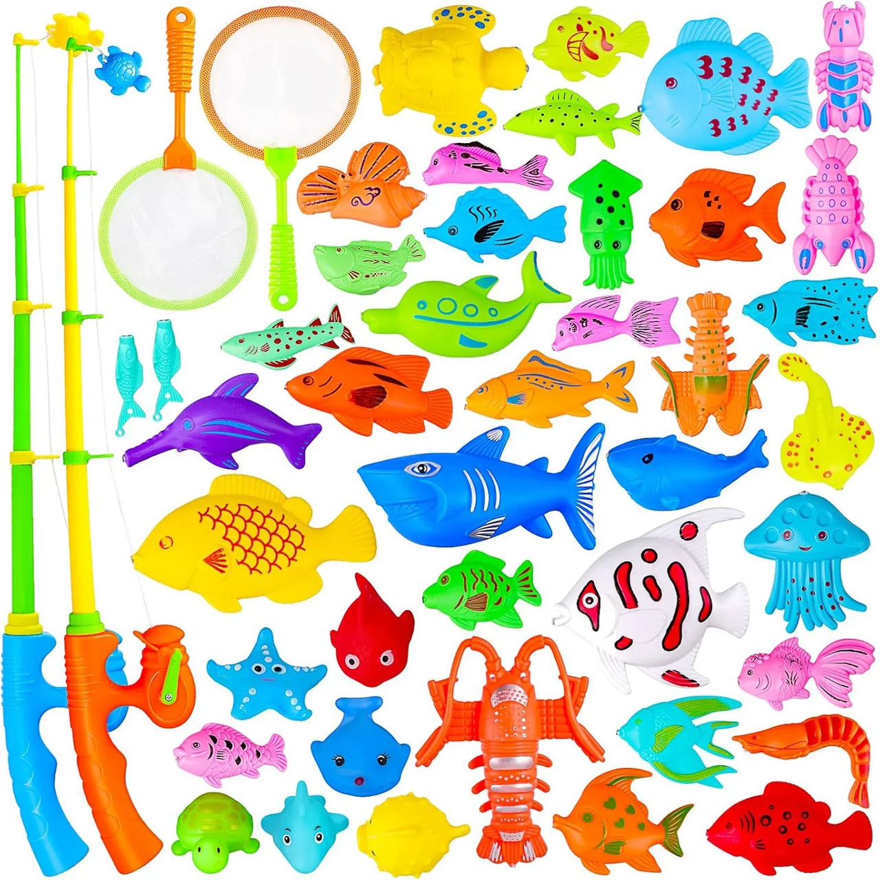 Fishing Game – Apprentissage et découverte – Jeu de pêche magnétique
