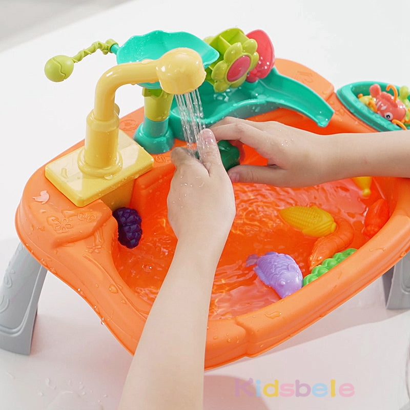 SinkPlay – Fantaisie et développement – Évier de jeu et jeu de pêche 2 en 1