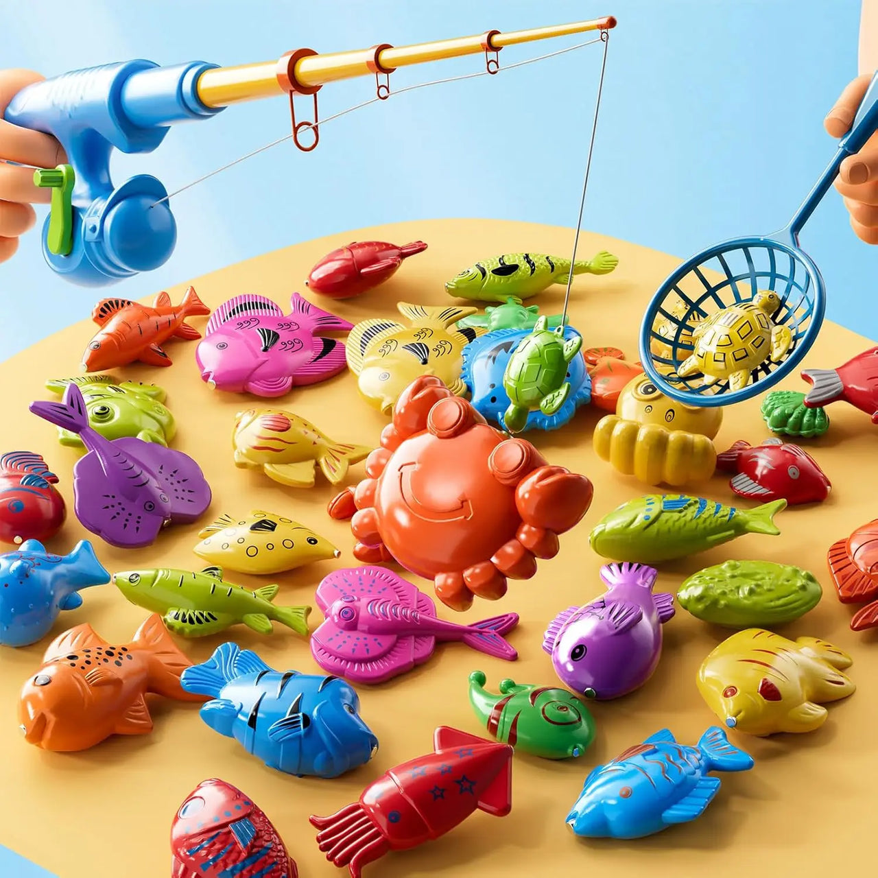 Fishing Game – Apprentissage et découverte – Jeu de pêche magnétique