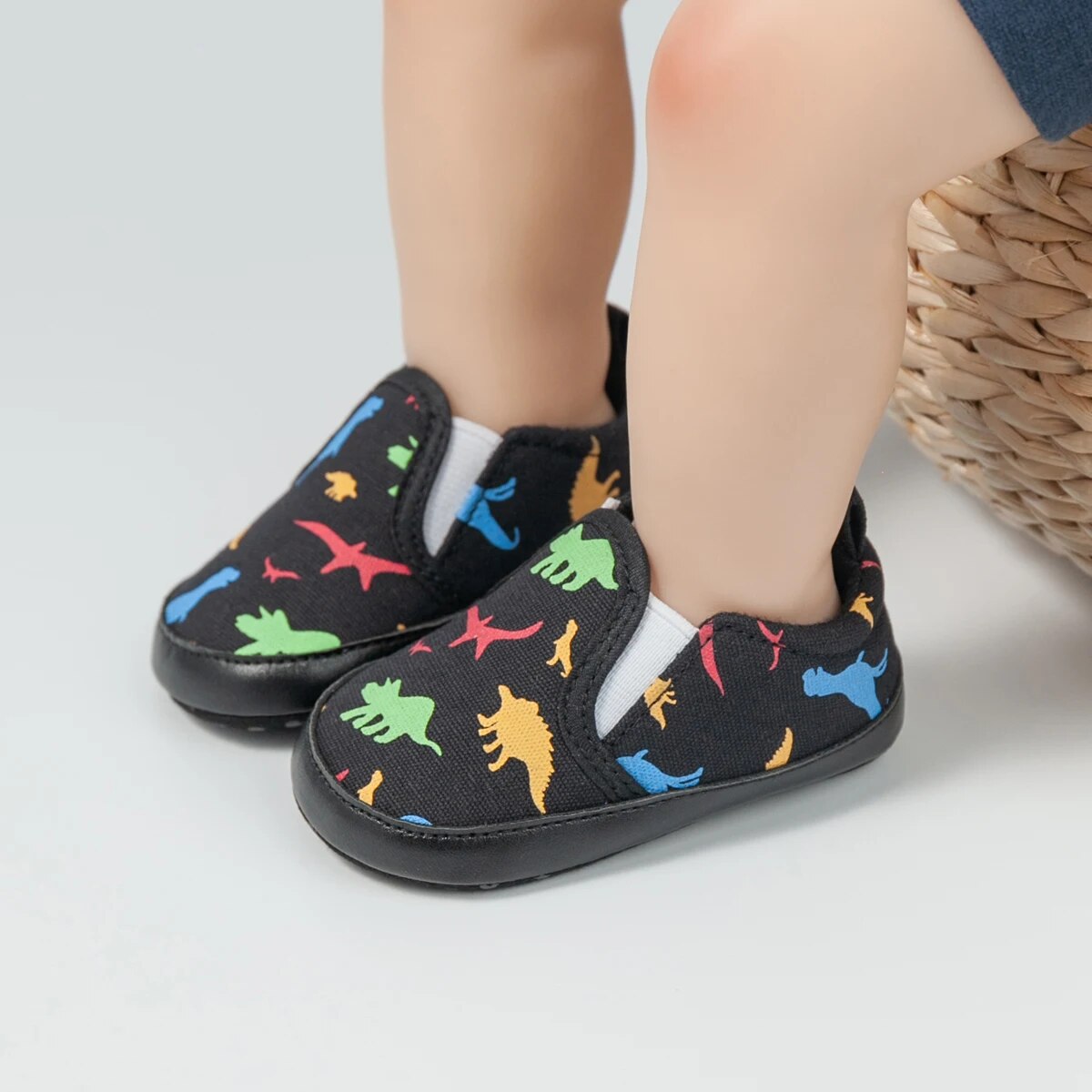 TinySteps – Sûres et ludiques – Baskets antidérapantes à enfiler pour bébés