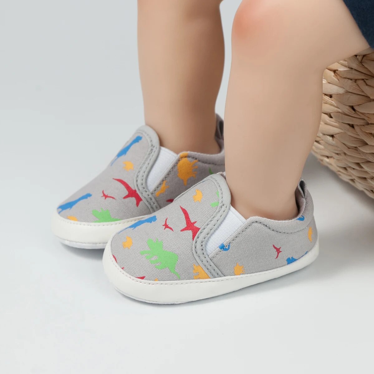 TinySteps – Sûres et ludiques – Baskets antidérapantes à enfiler pour bébés