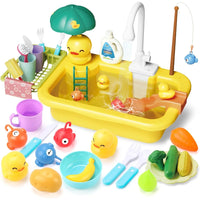 Thumbnail for Children Kitchen – S'amuser et apprendre dans l'eau – Cuvette de jeu 2 en 1