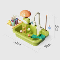 Thumbnail for Children Kitchen – S'amuser et apprendre dans l'eau – Cuvette de jeu 2 en 1