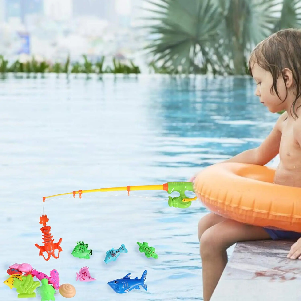 Fishing Game – Apprentissage et découverte – Jeu de pêche magnétique