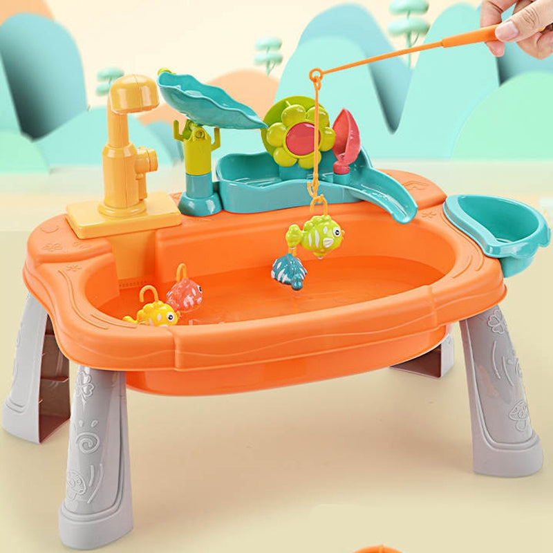 SinkPlay – Fantaisie et développement – Évier de jeu et jeu de pêche 2 en 1