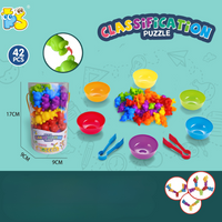 Thumbnail for Rainbow Teddy Bears Toys™ - Éducatif et créatif - Oursons à compter arc-en-ciel