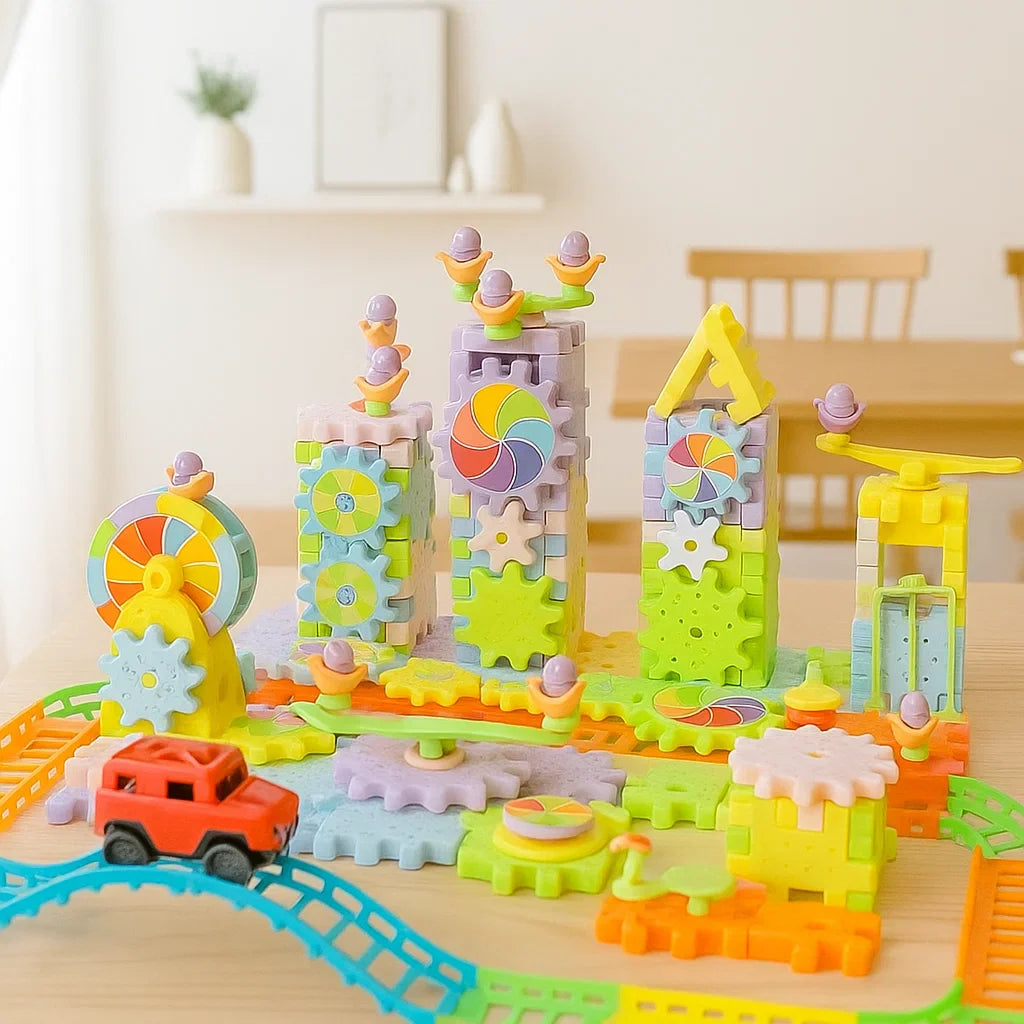 GearTrack – Électrique et éducatif – Jeu de construction