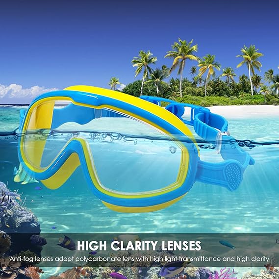 Wavee – Sûres et confortables - Lunettes de natation pour enfants