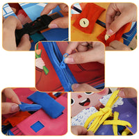 Thumbnail for Little Helper™ - Bouton et fermeture éclair - Tableau d'activités