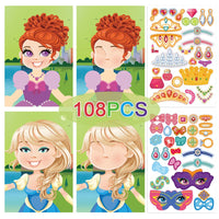 Thumbnail for Funny Faces™ – Plaisir animal et plaisir collant – Livre d'autocollants réutilisables