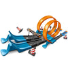 Double Race Track™ - Créatif et amusant - Piste de course en boucle