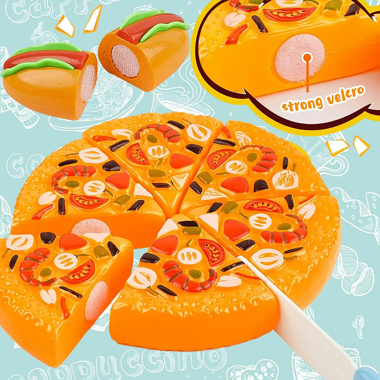 Veggie & Fruit Toys™ - Amusant et éducatif - Jouets Légumes Fruits