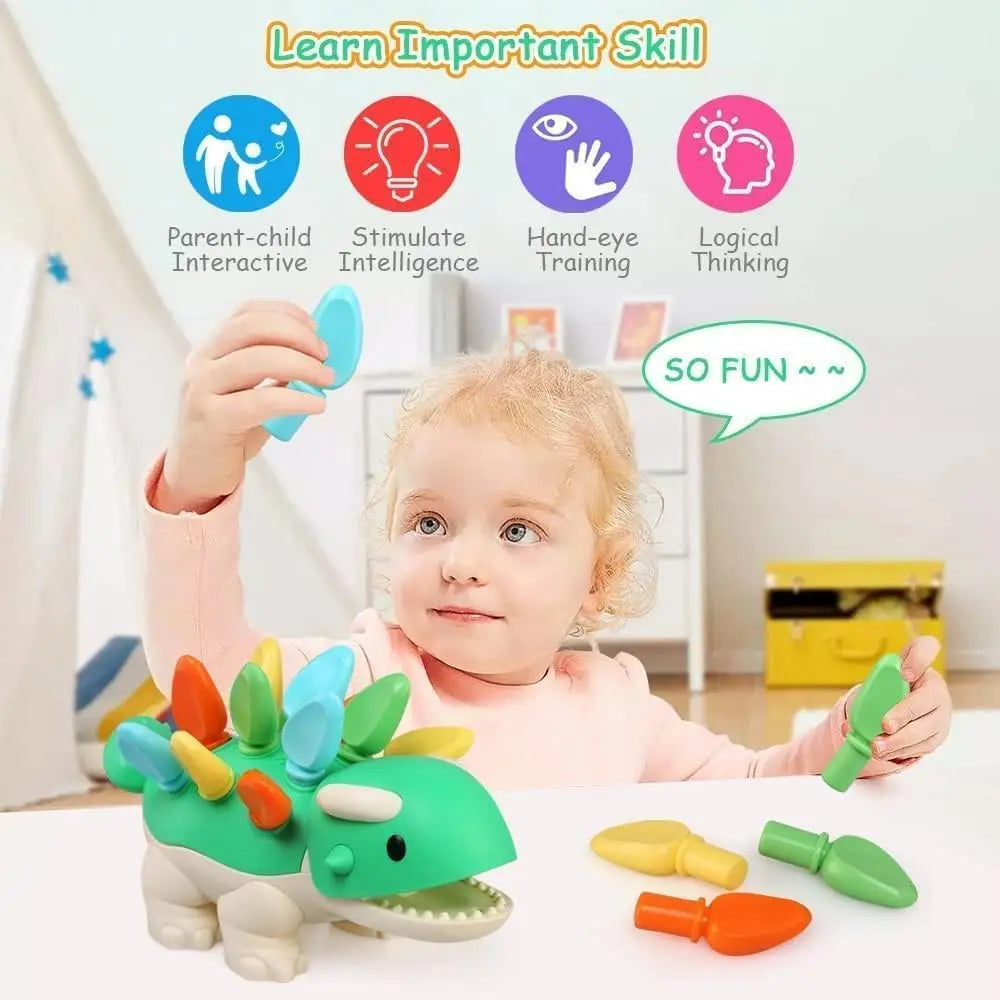 Dino Discovery™ - Reconnaissance des couleurs et des nombres - Motricité fine