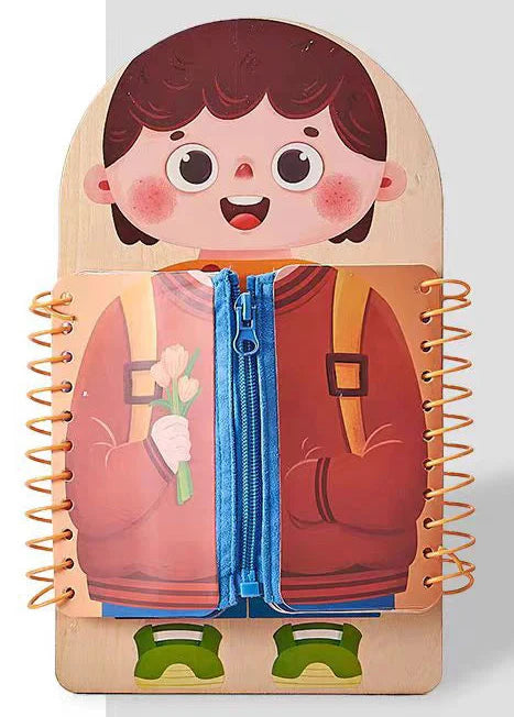 Little Helper™ - Bouton et fermeture éclair - Tableau d'activités