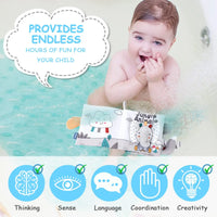 Thumbnail for Soft Sensory Book – Sentir et découvrir – Livret du bébé