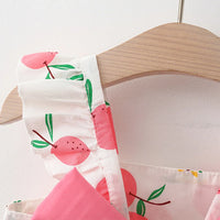 Thumbnail for Mini Fashion™ – Douceur et été – Robe à fruits (avec chapeau de paille GRATUIT)