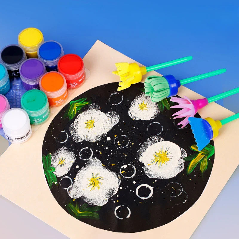 PaintJoy – Coloré et créatif – Set de peinture au doigt et gouaches
