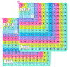Multicolor Fidget Board™ - Améliorer les compétences en calcul - Tableau de Fidget Reken