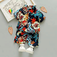 Thumbnail for Mini Fashion™ - Frais et joyeux - Ensemble floral pour garçons