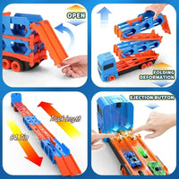 Thumbnail for Mega Transporter - 9-en-1 Plaisir de course - Camion jouet transformable