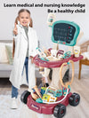 Mini Medic - Prudence et intelligence - Set de jouets pour le chariot du docteur