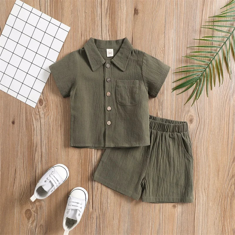 Mini Fashion™ – Robuste et élégant – Ensemble pour bébé en coton