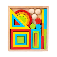 Thumbnail for Woods™ - Découvertes colorées - Jouets à empiler Arc-en-ciel