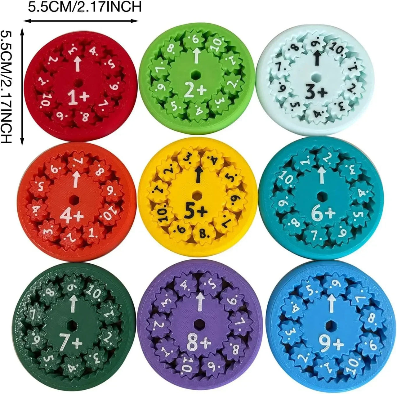 Whiz Spinner – Compter et calculer – Calcul Fidget