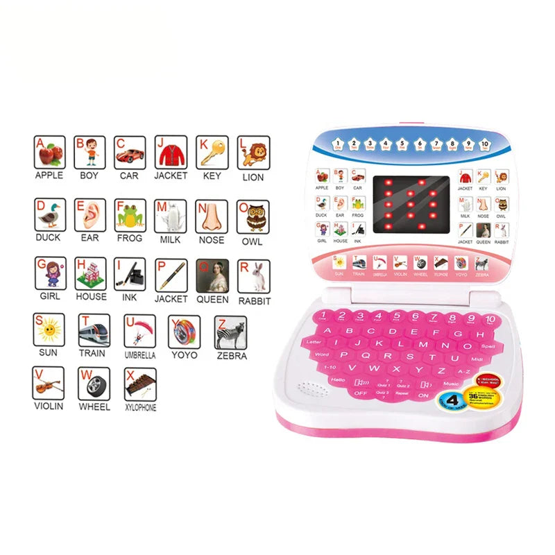Learn Laptop™ – Intelligent et linguistique – Ordinateur pour enfants