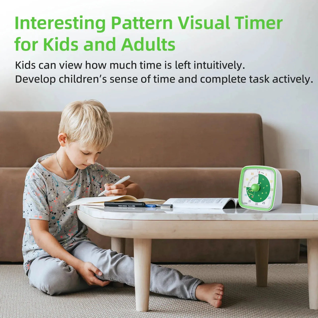 Visual Timer – Coloré et calme – Minuteur pour enfants