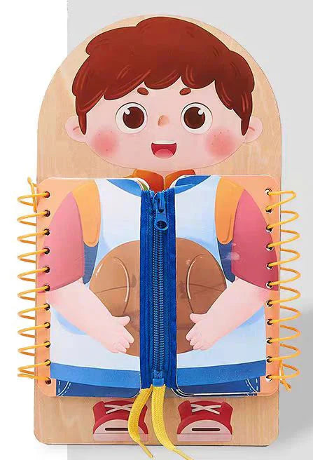 Little Helper™ - Bouton et fermeture éclair - Tableau d'activités