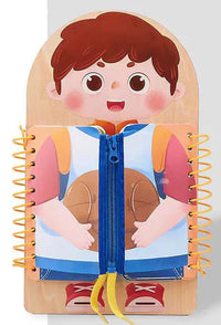Thumbnail for Little Helper™ - Bouton et fermeture éclair - Tableau d'activités